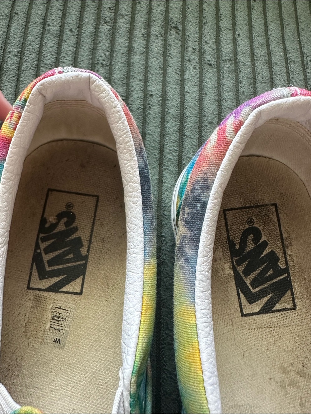 Classic Vans Tie-Dye Slip-On Sneakers - Picture 3 of 7